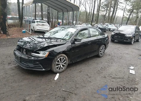 2017 Volkswagen Jetta 1.4T Se z USA, uszkodzony, nr VIN 3VWDB7AJ4HM383085
